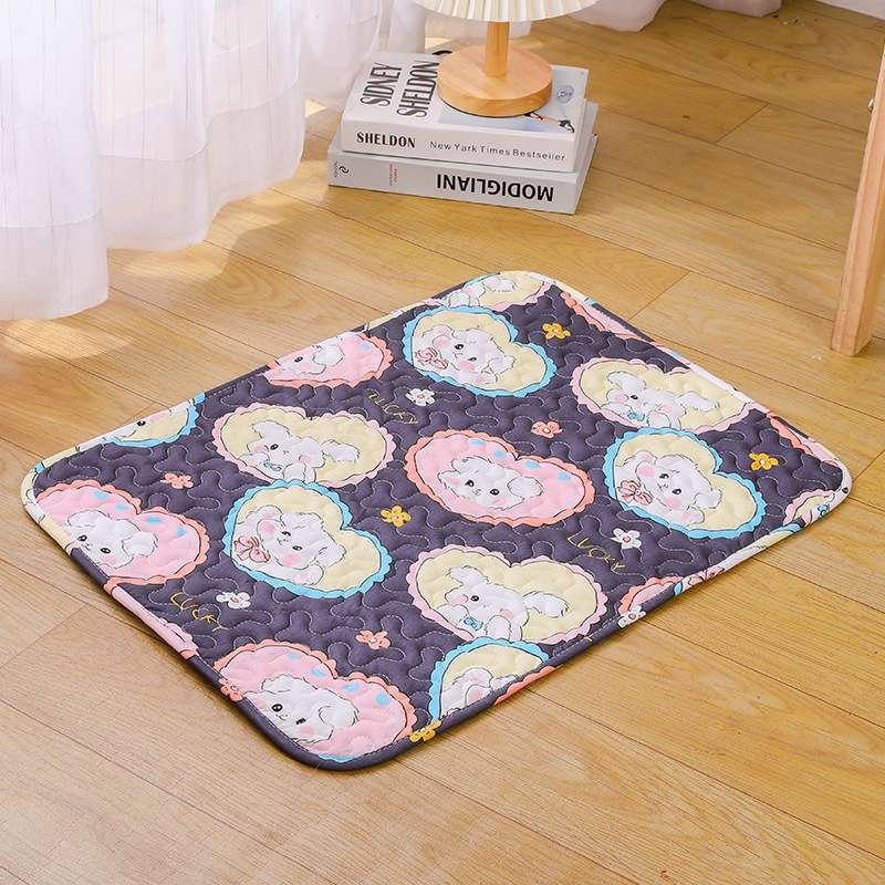 Dark Gray-Heart Pattern(Cotton Pad)